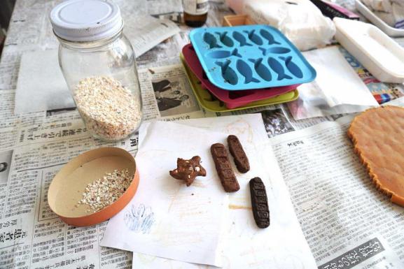 島の天然素材でものづくり体験-4
